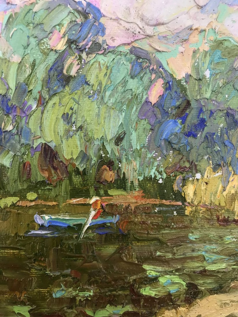 Oil painting Summer Alex Kalenyuk - 8