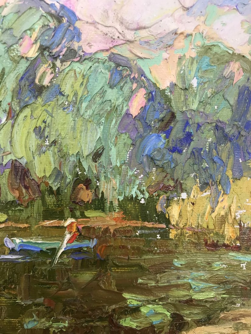 Oil painting Summer Alex Kalenyuk - 9
