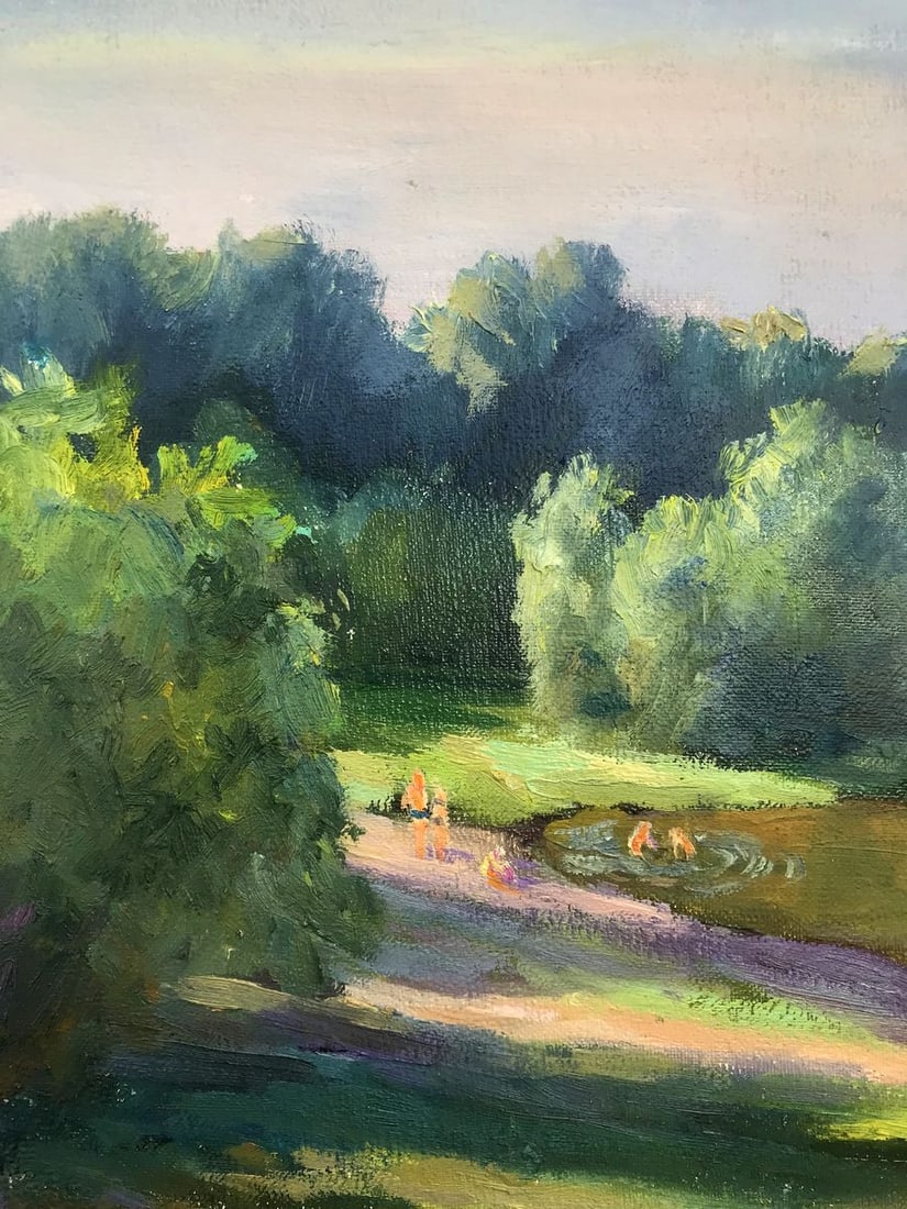 Oil painting Summer rest Boris Serdyuk - 5