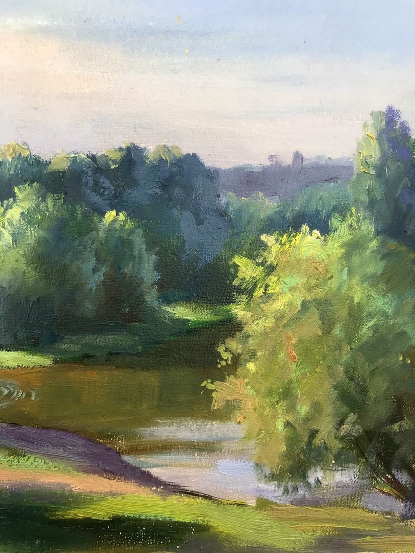 Oil painting Summer rest Boris Serdyuk - 8