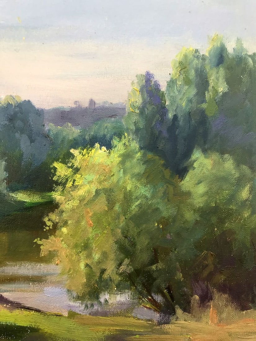 Oil painting Summer rest Boris Serdyuk - 9