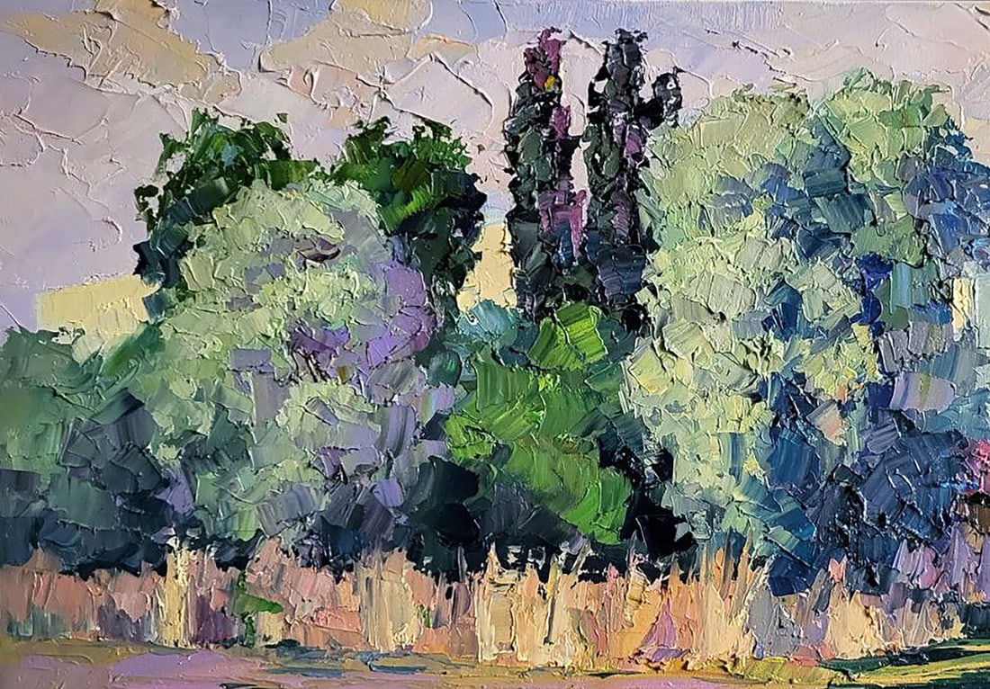 Oil painting By the river Serdyuk Boris Petrovich - 6