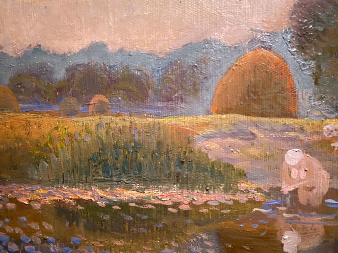Oil painting The last ray Maya Zaretskaya - 5