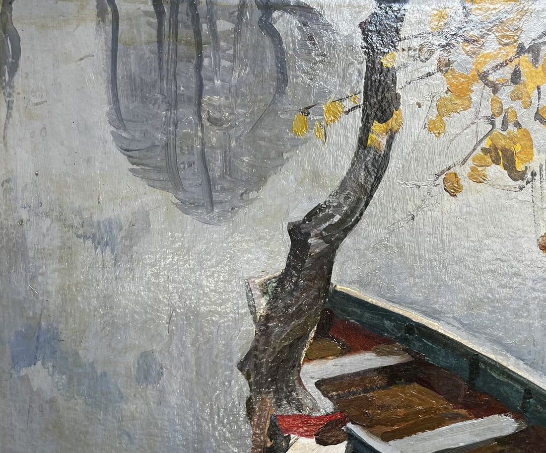 Oil painting Silence Boris Kolesnik - 2