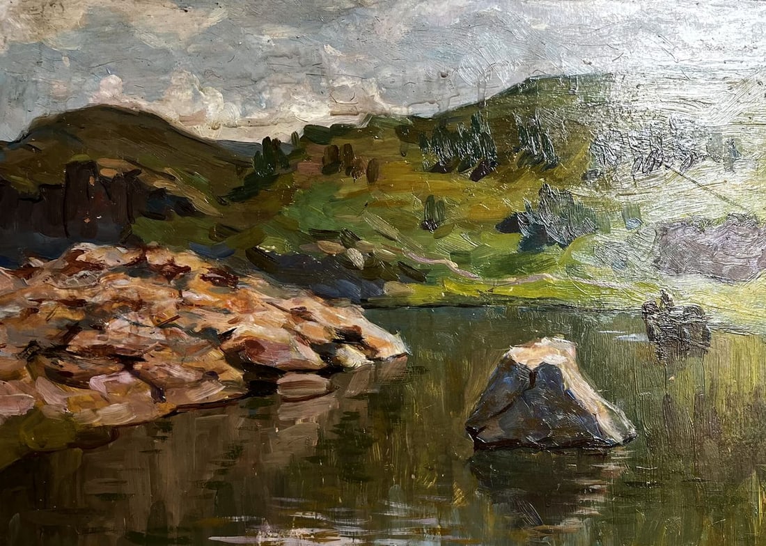 Oil painting Still water Boris Tal'ko - 2