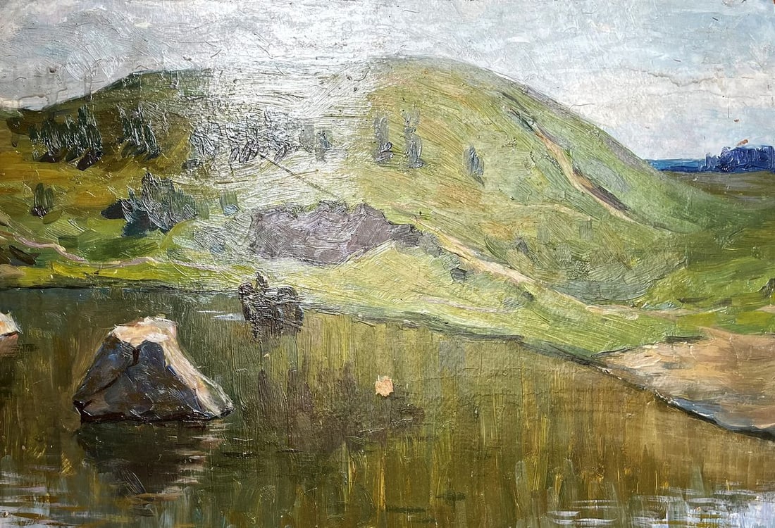 Oil painting Still water Boris Tal'ko - 3