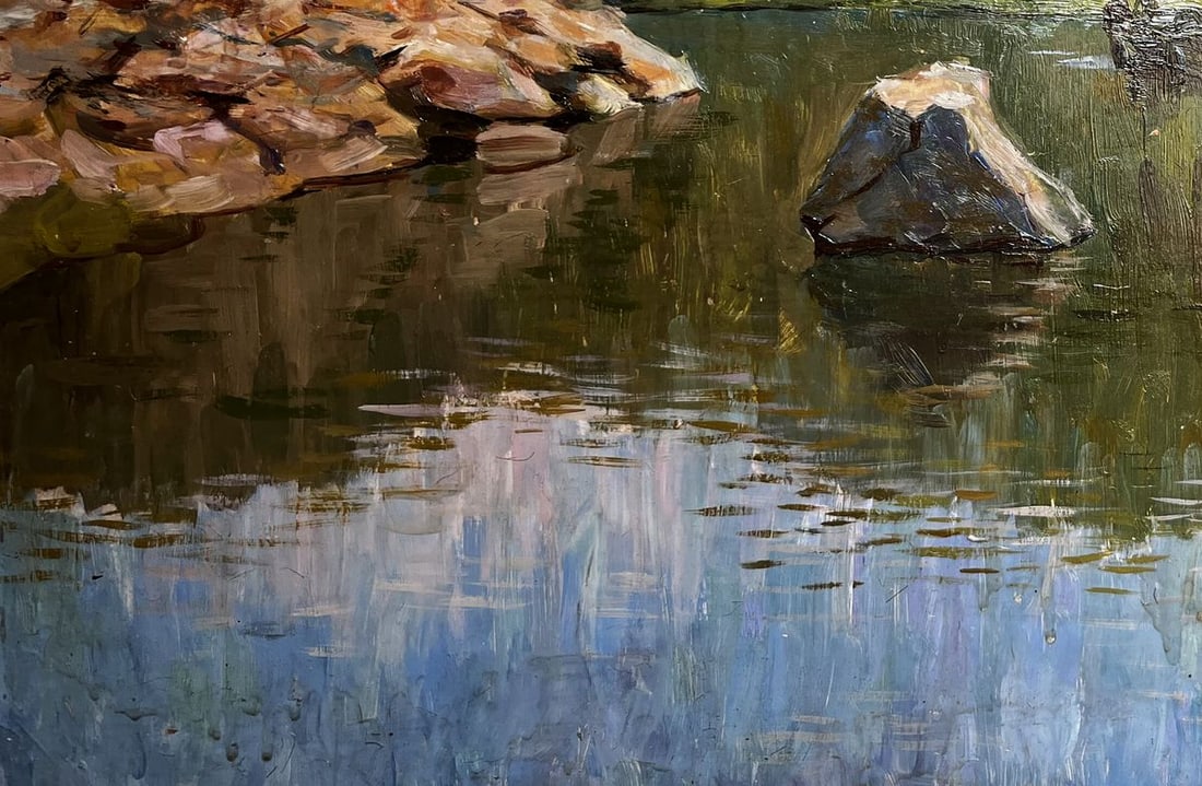 Oil painting Still water Boris Tal'ko - 4