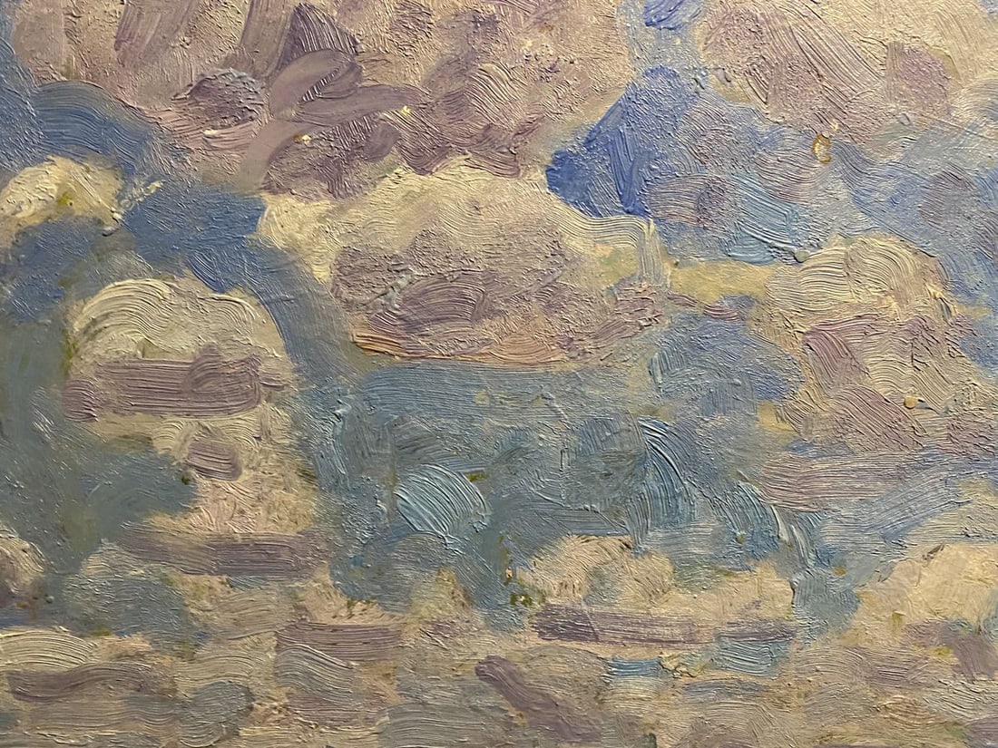 Oil painting Young birch trees Georgy Kolosovsky - 3