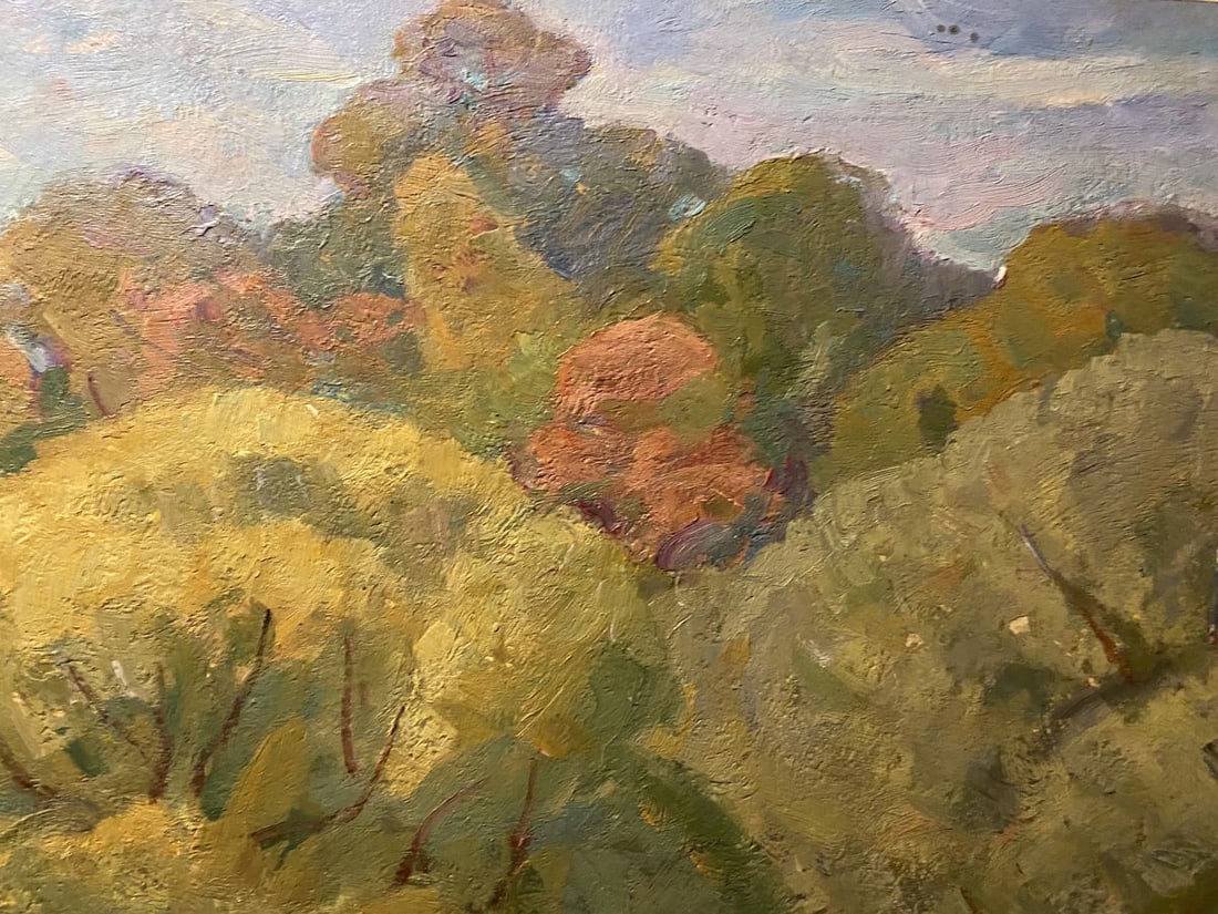 Oil painting Walk near the river Nikolai Bortnikov - 5