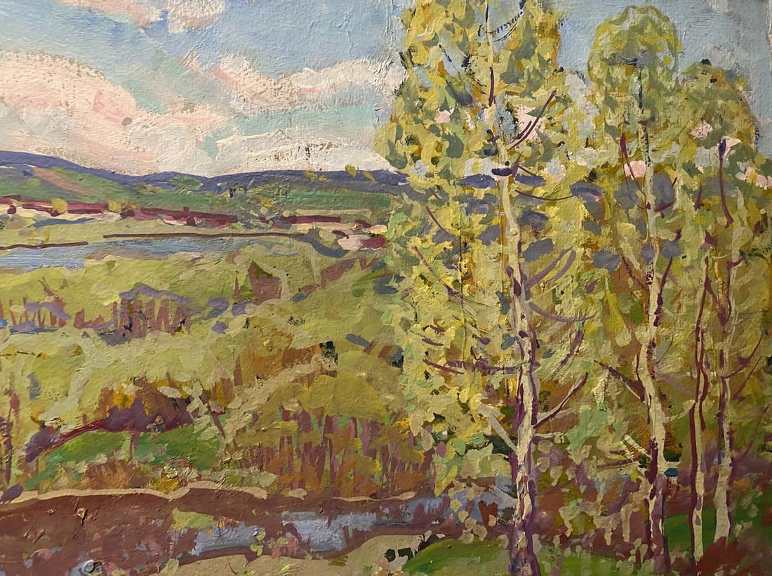 Oil painting Evening Georgy Kolosovsky - 4