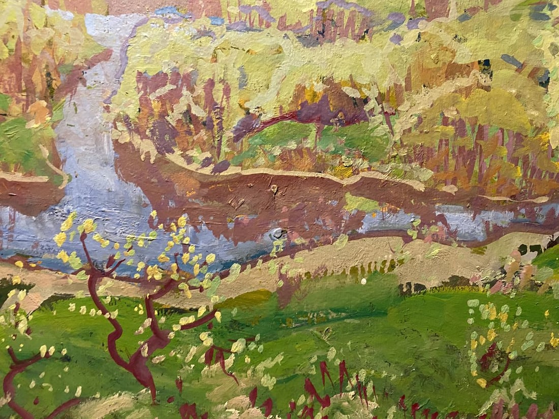 Oil painting Evening Georgy Kolosovsky - 5