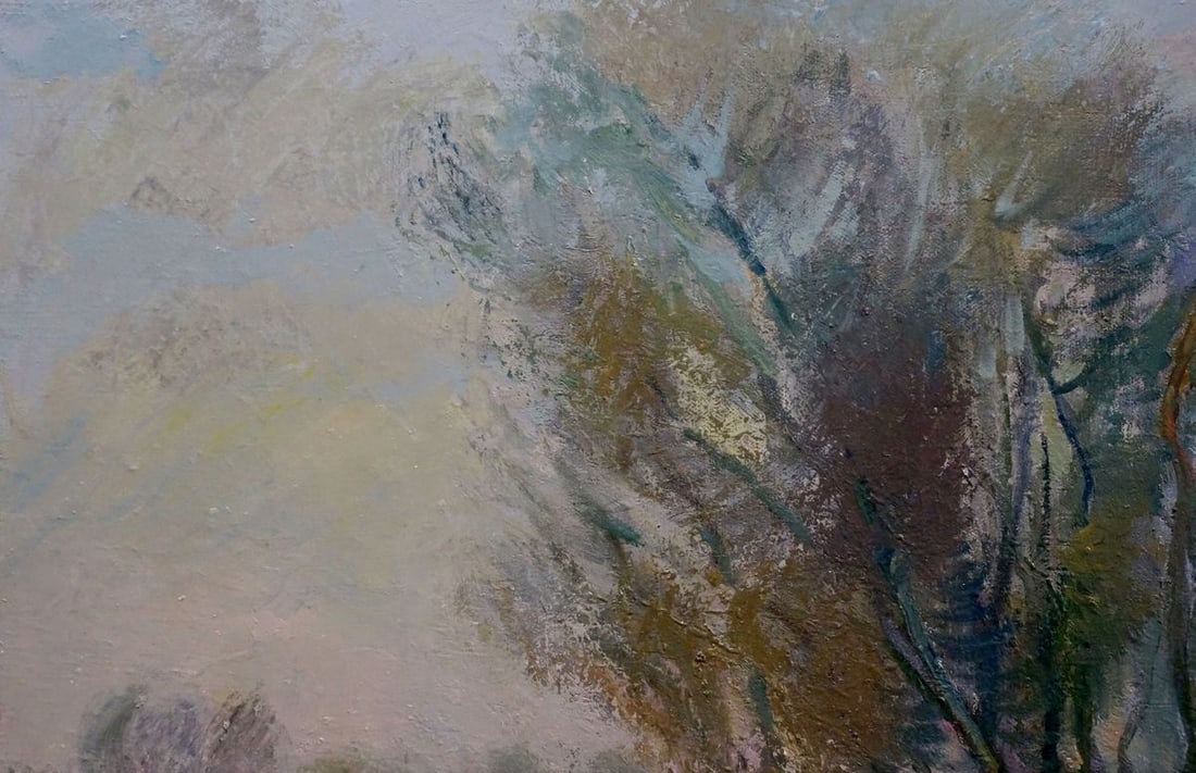 Oil painting Near the river Minka Alexander Fedorovich - 3