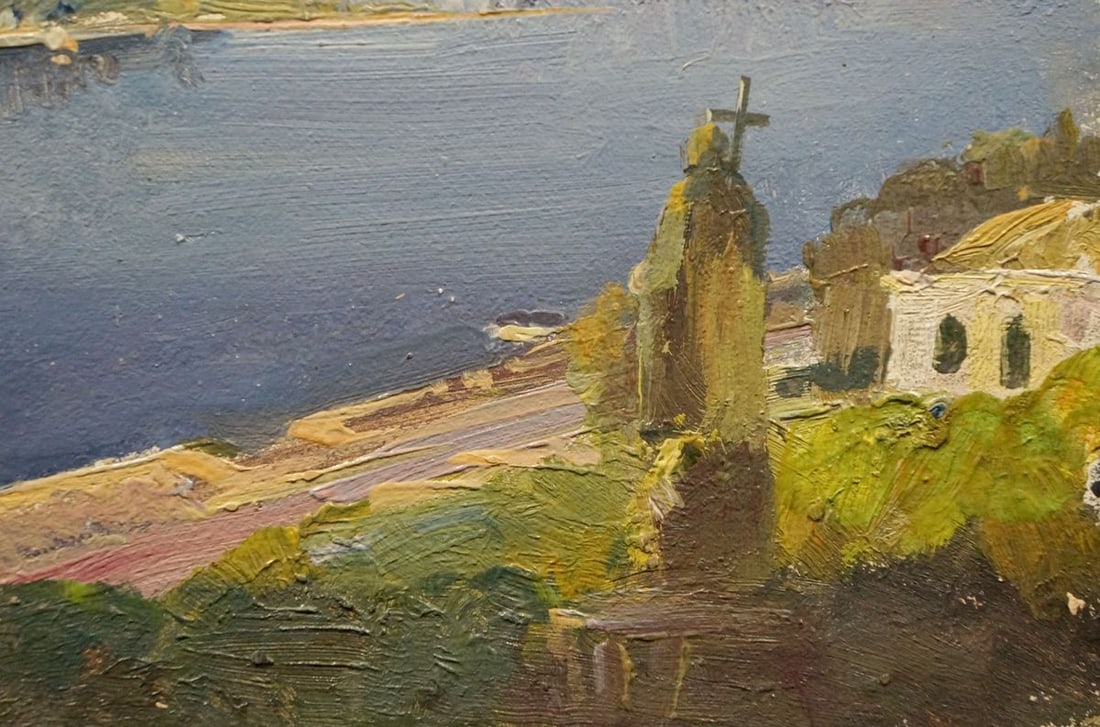 Oil painting After the rain Konovalyuk Fedor Zotikovich - 5