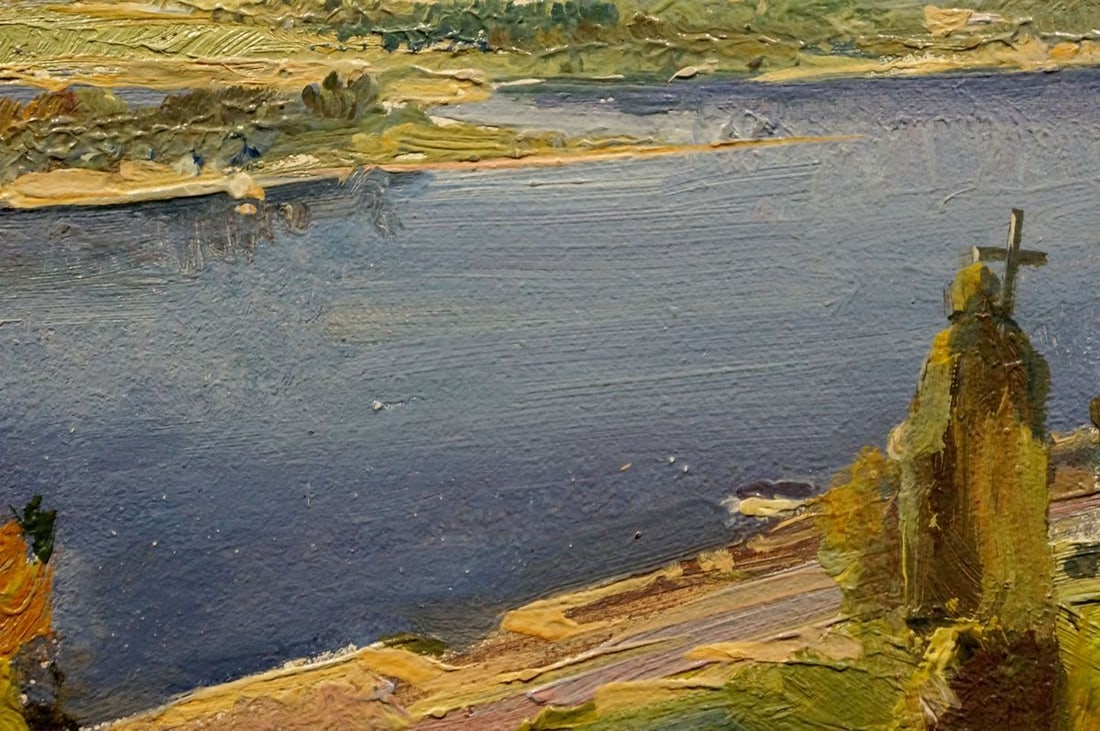 Oil painting After the rain Konovalyuk Fedor Zotikovich - 6