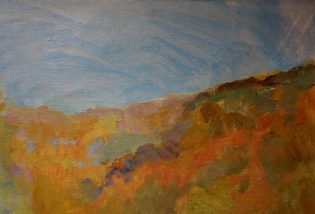 Oil painting People by the river Titarenko Maria Anatolyevna - 4