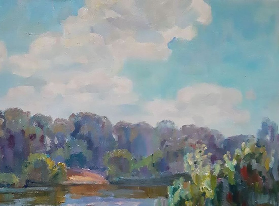 Oil painting Summer day Kovalenko Ivan Mikhailovich - 3