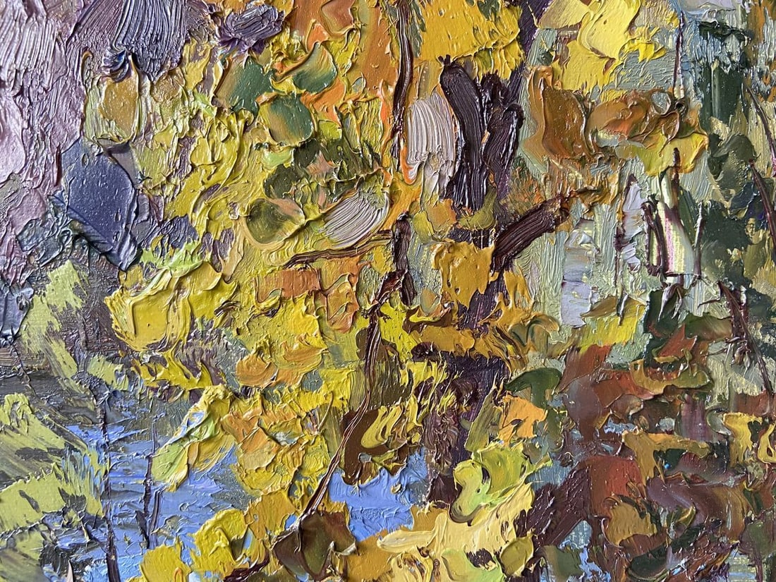 Oil painting By the river Kapotenko Ivan Ivanovich - 2