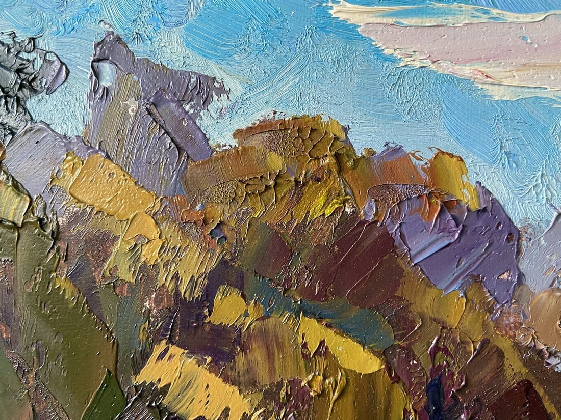 Oil painting By the river Kapotenko Ivan Ivanovich - 4
