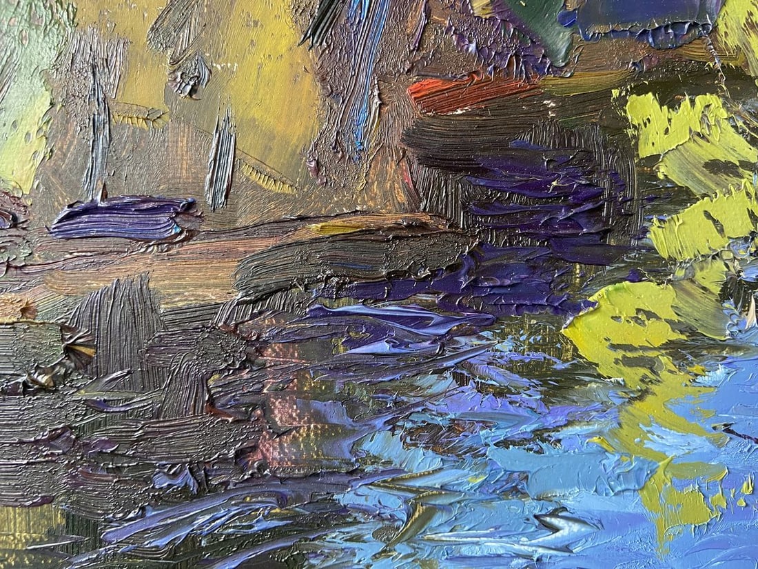 Oil painting By the river Kapotenko Ivan Ivanovich - 5