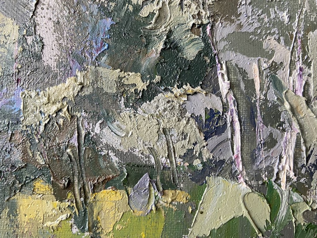 Oil painting Vorskla river Kapotenko Ivan Ivanovich - 4