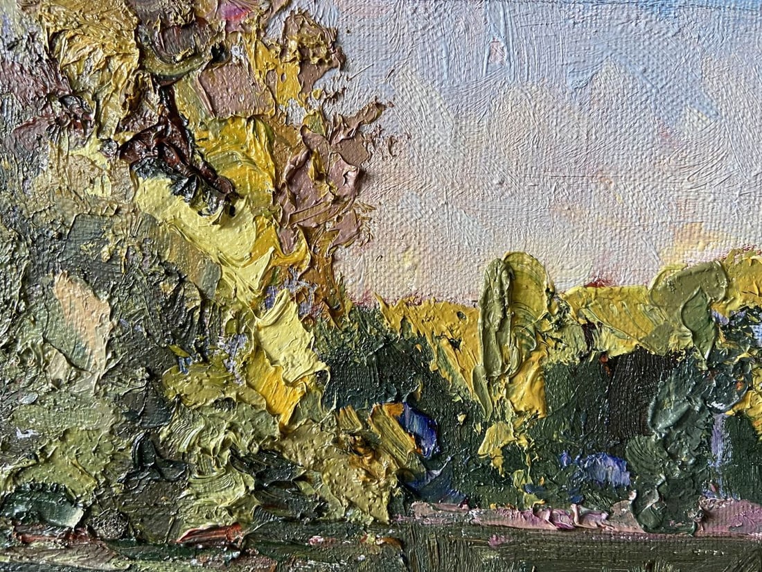 Oil painting It is getting dark Kapotenko Ivan Ivanovich - 2