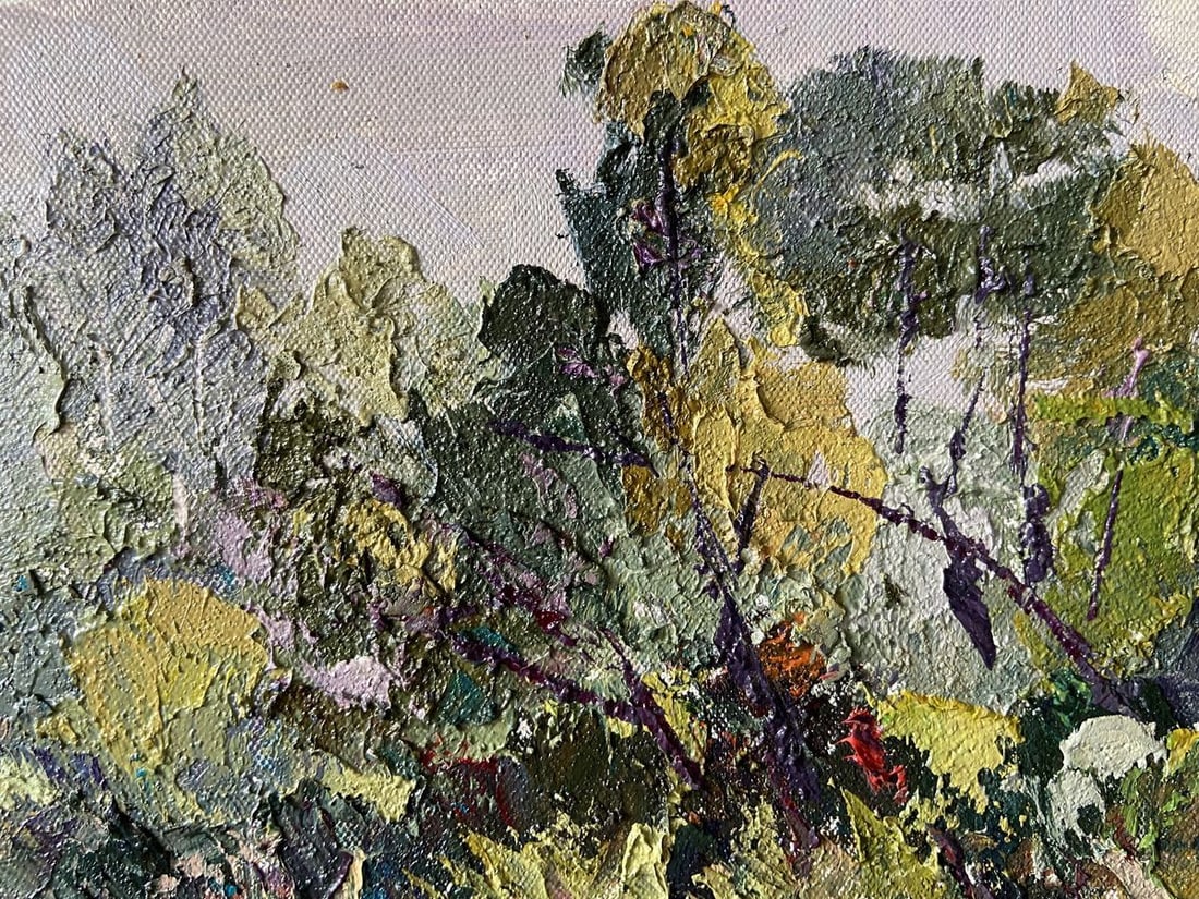 Oil painting Summer sunny landscape Kapotenko Ivan Ivanovich - 3