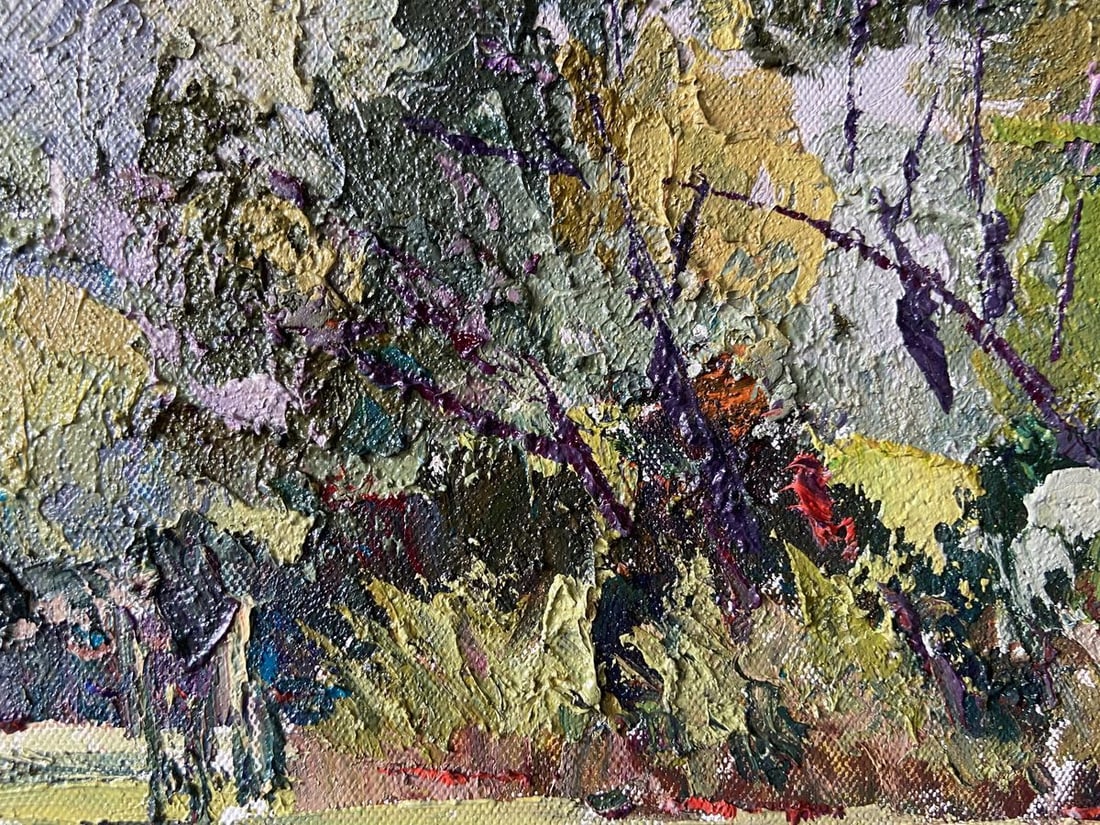 Oil painting Summer sunny landscape Kapotenko Ivan Ivanovich - 4
