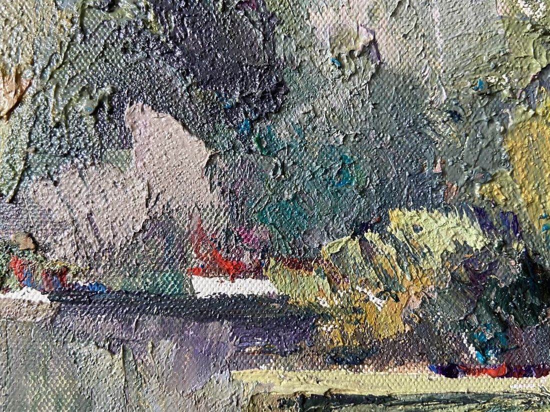 Oil painting Summer sunny landscape Kapotenko Ivan Ivanovich - 7
