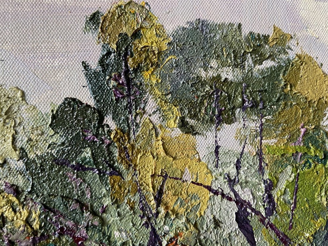 Oil painting Summer sunny landscape Kapotenko Ivan Ivanovich - 8