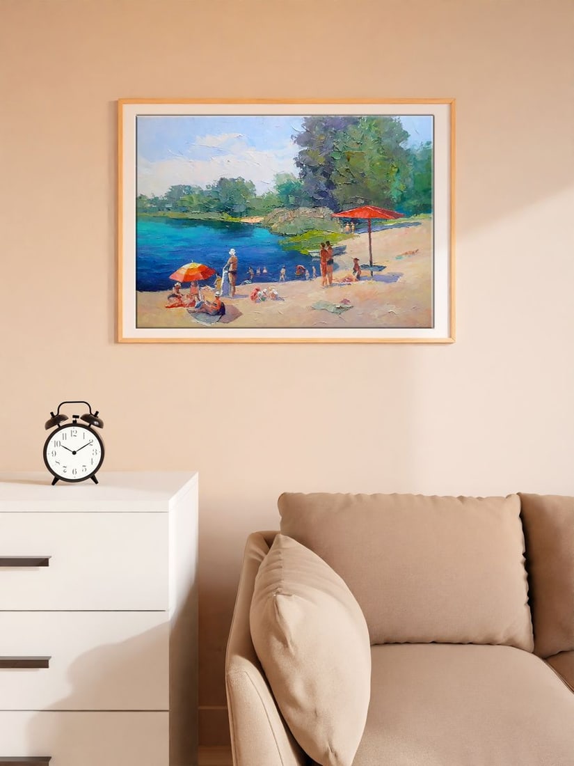 Oil painting Hot day Serdyuk Boris Petrovich - 3