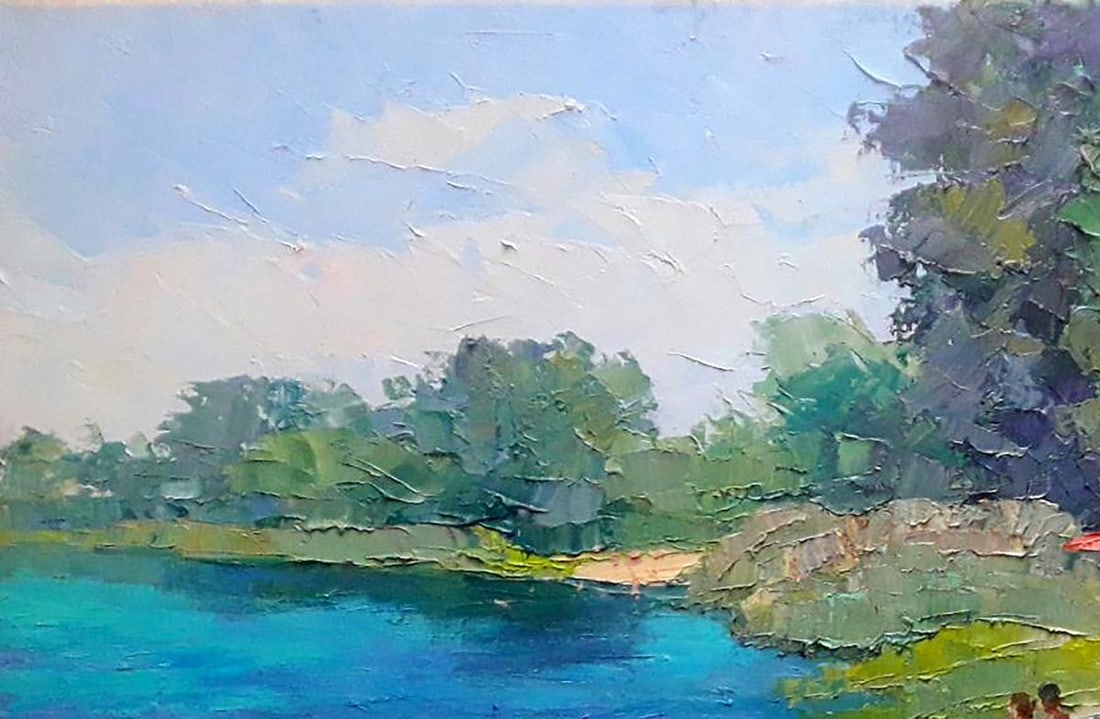 Oil painting Hot day Serdyuk Boris Petrovich - 4