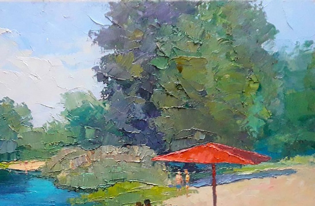 Oil painting Hot day Serdyuk Boris Petrovich - 5
