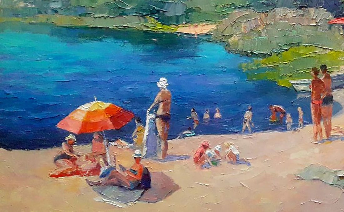 Oil painting Hot day Serdyuk Boris Petrovich - 6