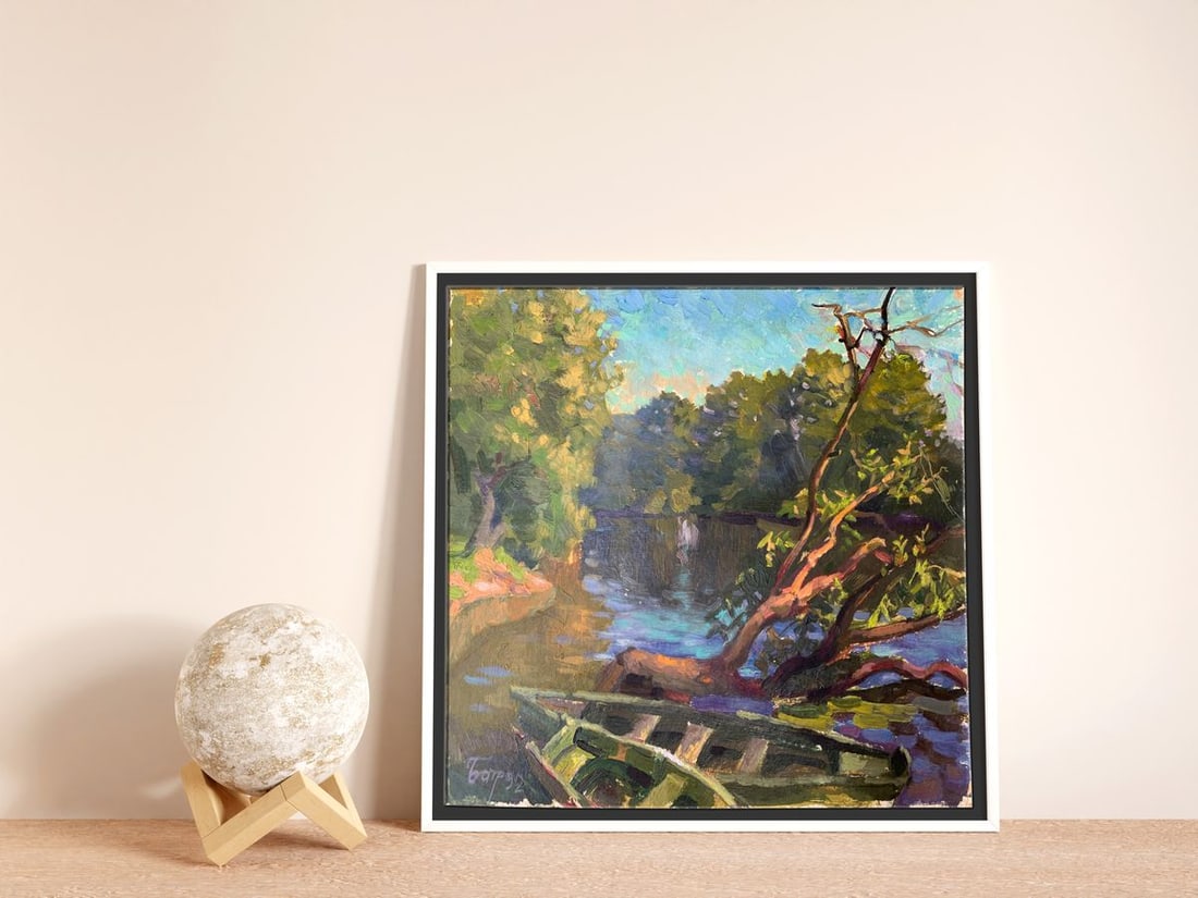 Oil painting Morning Batrakov Vladimir Grigorievich - 3