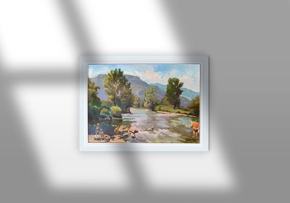 Oil painting Summer Batrakov Vladimir Grigorievich - 3