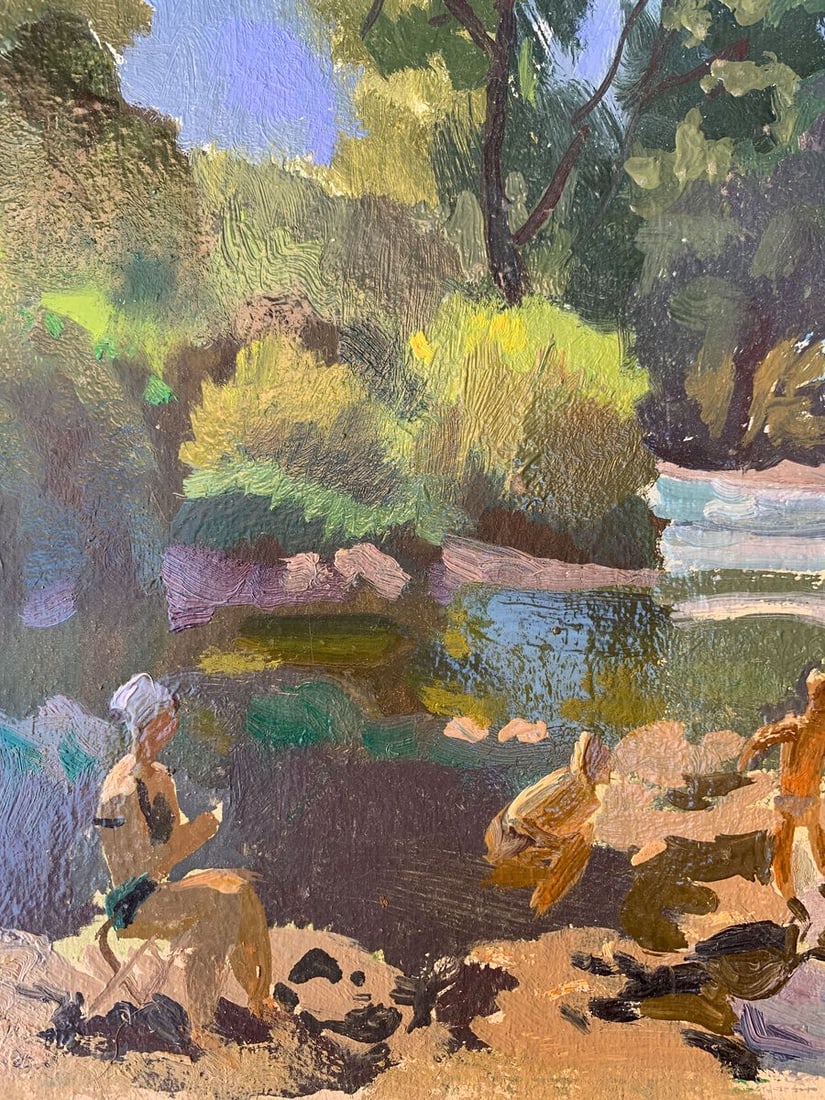 Oil painting Summer Batrakov Vladimir Grigorievich - 5