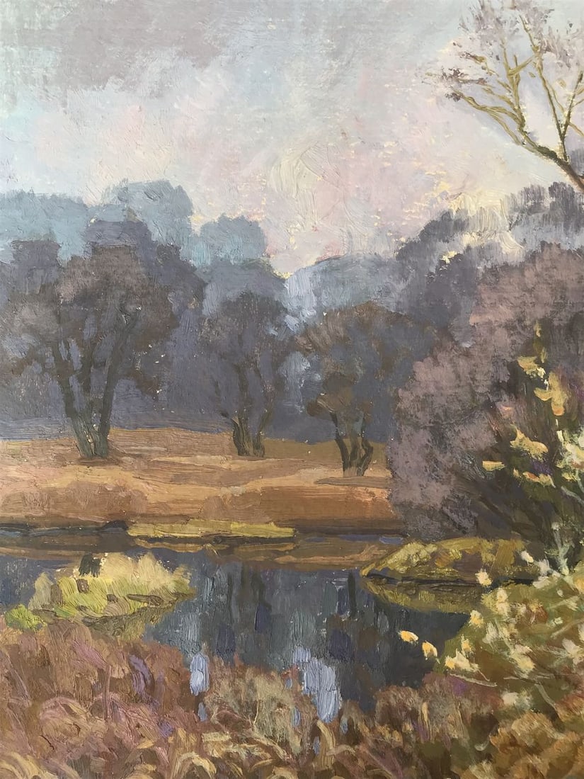 Oil painting Spring motif Batrakov Vladimir Grigorievich - 4