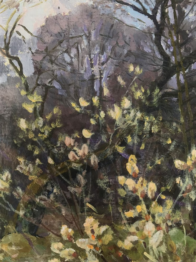 Oil painting Spring motif Batrakov Vladimir Grigorievich - 8