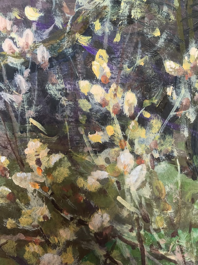 Oil painting Spring motif Batrakov Vladimir Grigorievich - 9