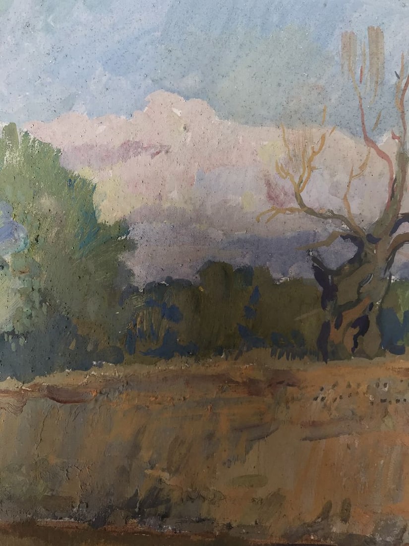 Oil painting River Psyol Wihyrovskii Victor - 5