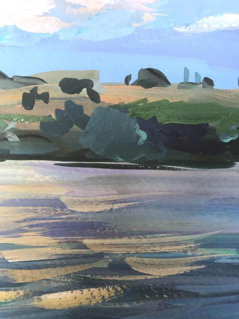 Oil painting Dnieper Ogienko N. - 9