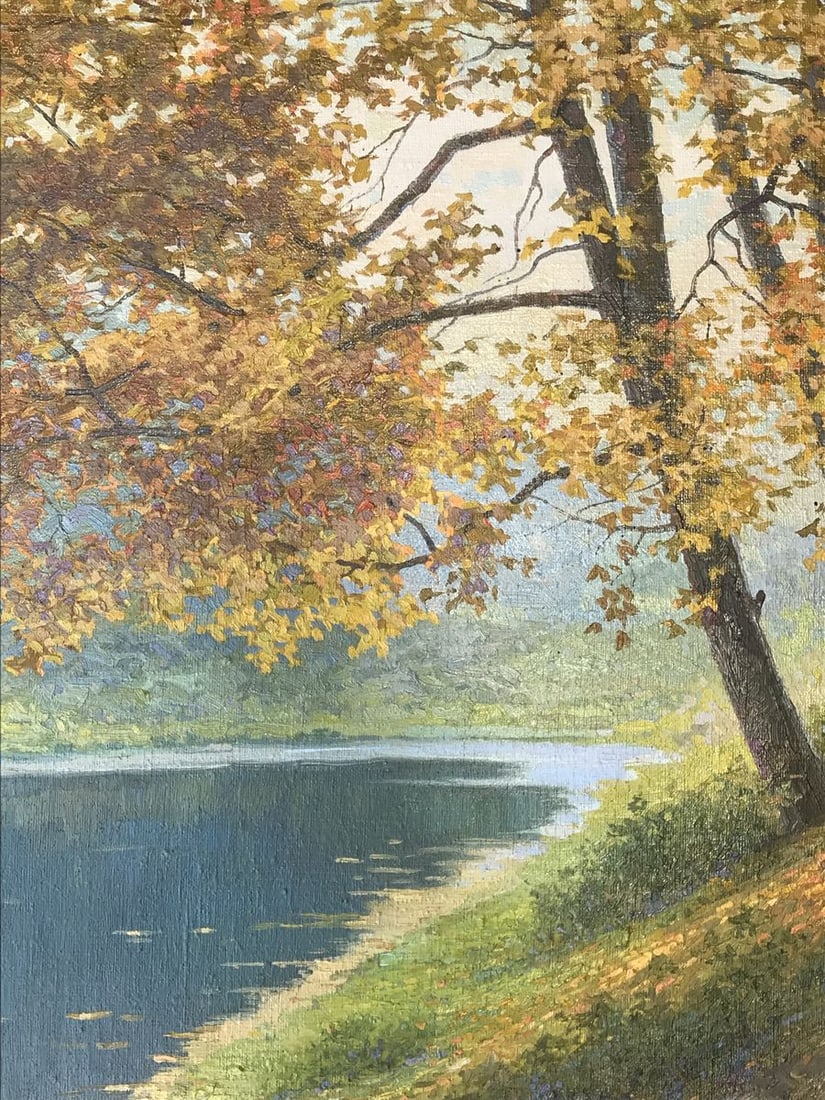 Oil painting Wonderful outdoor recreation Gerashchenko Volodymyr Fedorovich - 9