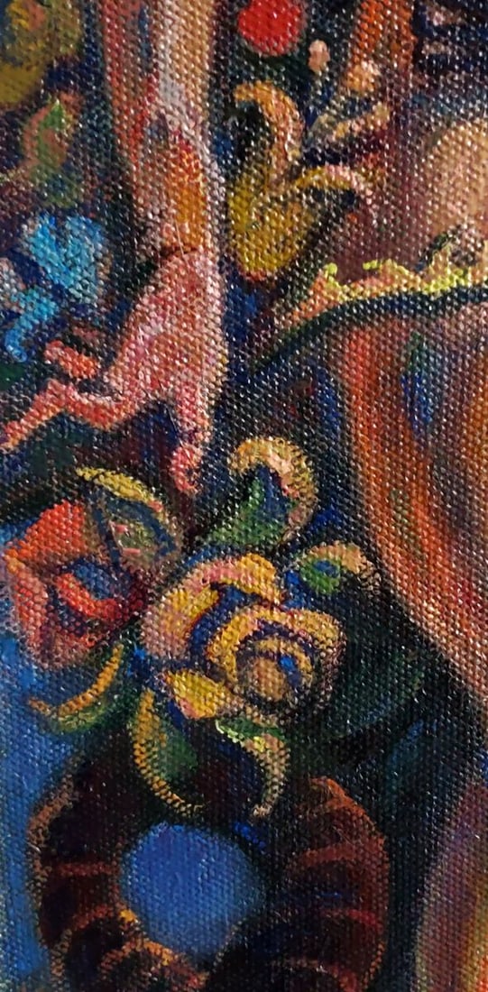 Oil painting The Fall in Myths Daniil Litvinov - 4
