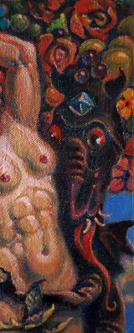 Oil painting The Fall in Myths Daniil Litvinov - 6