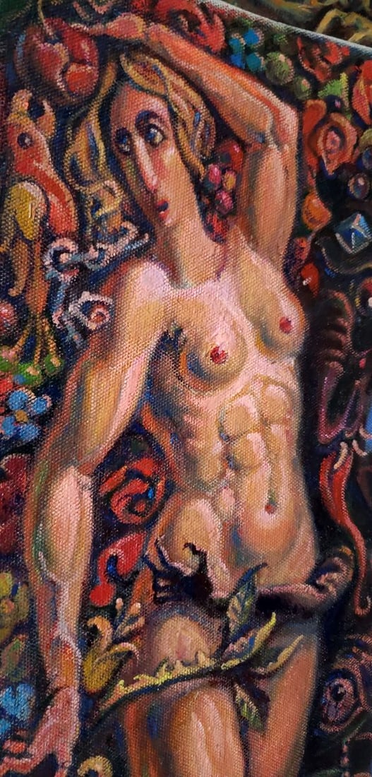 Oil painting The Fall in Myths Daniil Litvinov - 9