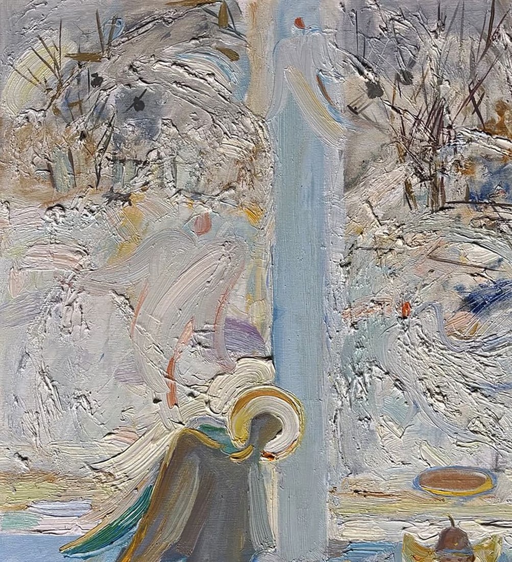 Oil painting Christmas Holiday Ivan Kovalenko - 2