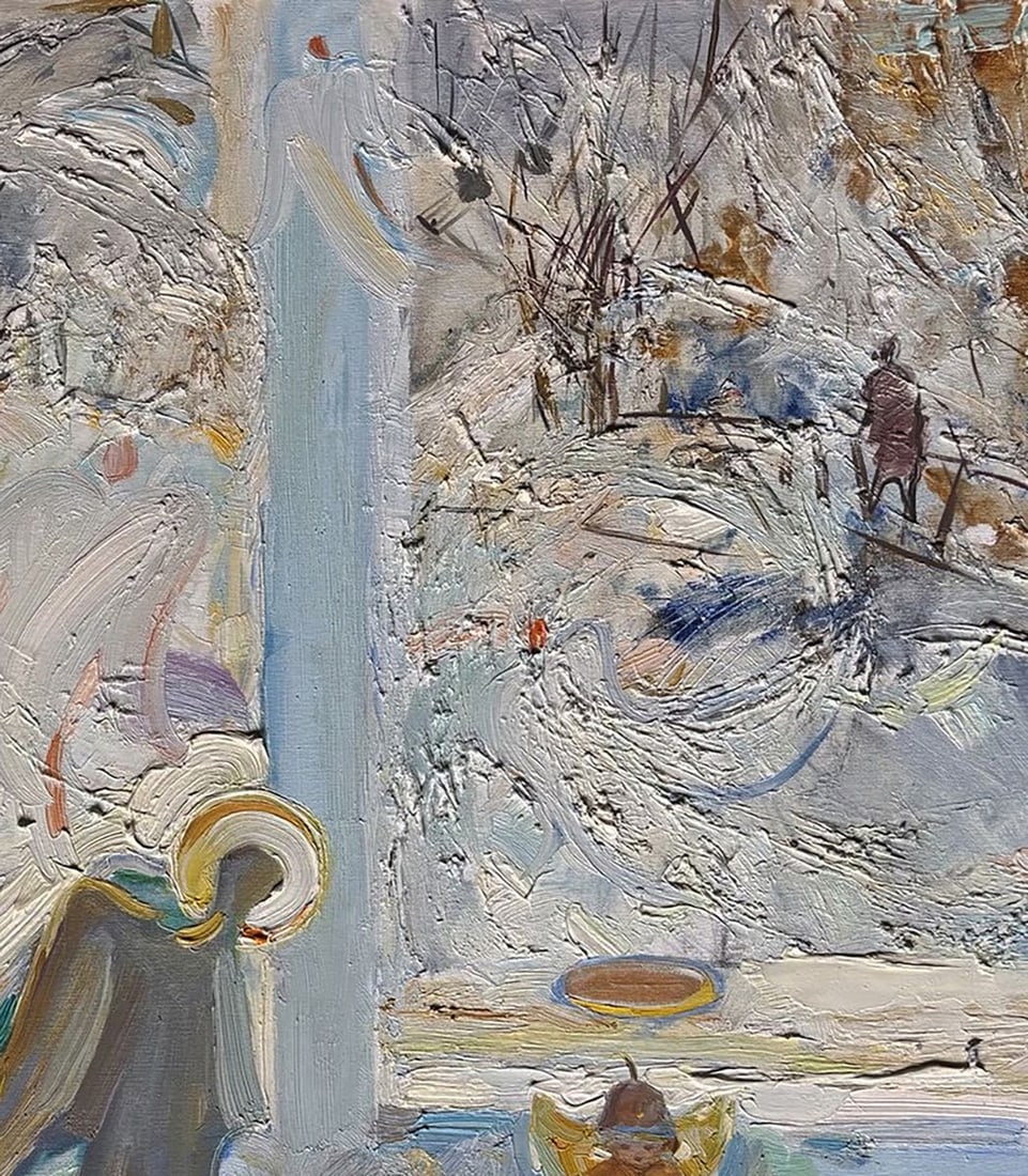 Oil painting Christmas Holiday Ivan Kovalenko - 3