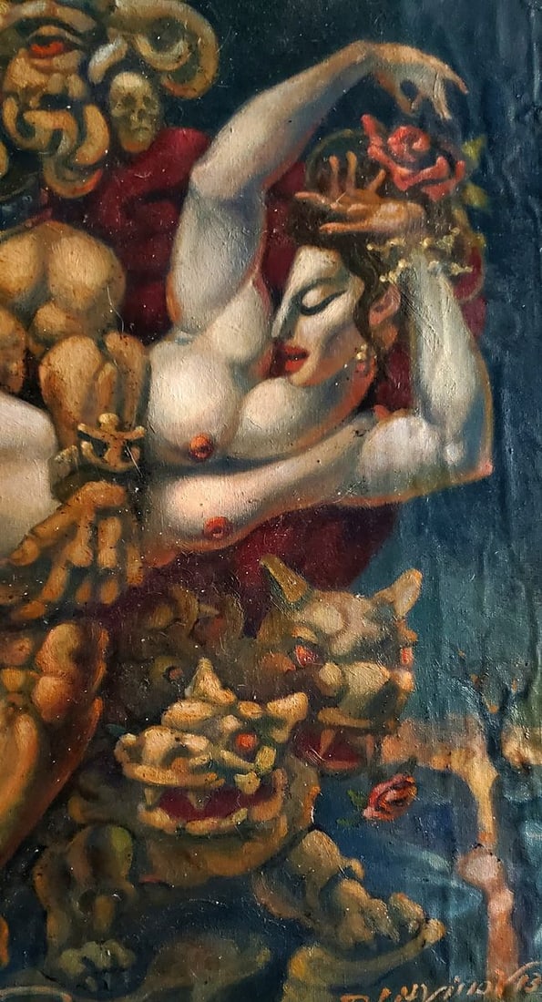 Oil painting The Abduction of Proserpina Daniil Litvinov - 5