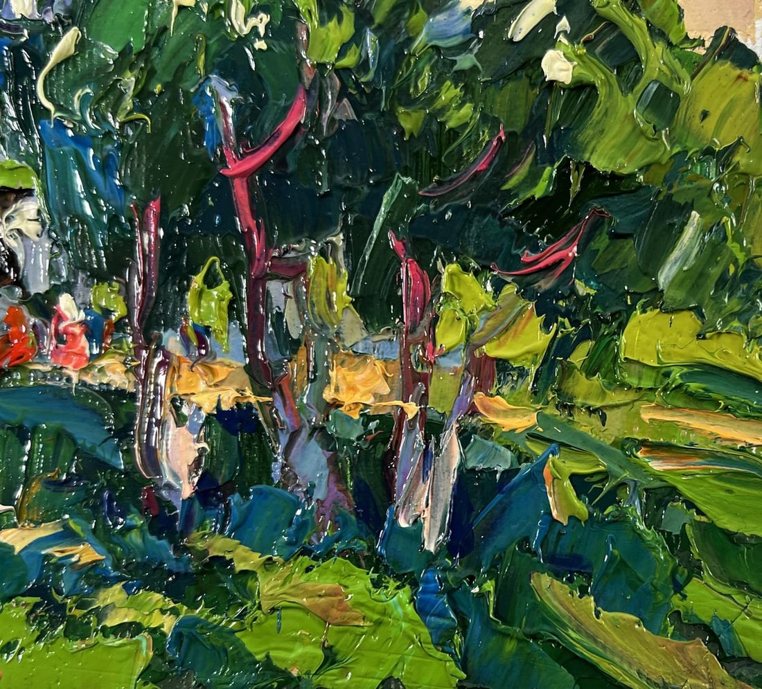 Oil painting Morning Church Oksana Ivanyuk - 5