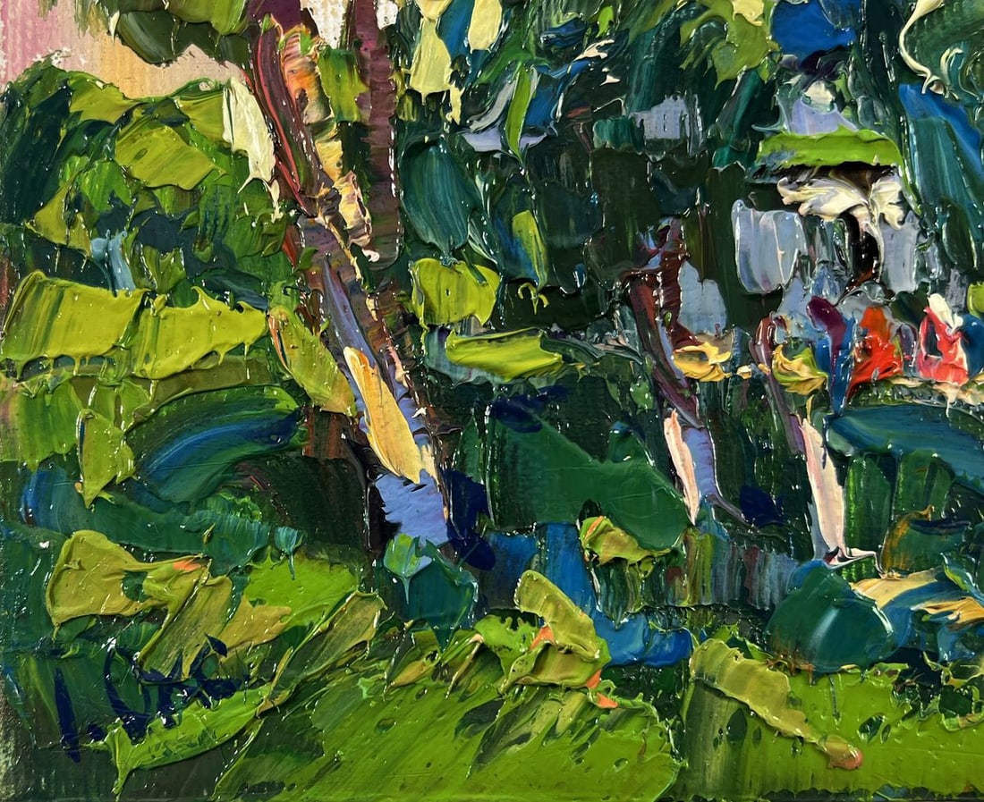 Oil painting Morning Church Oksana Ivanyuk - 6